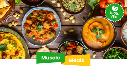 Muscle Meals: Indian High-Protein (100% Veg)